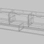 Схема сборки Тумба под ТВ Хлоя 11 BMS