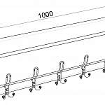 Чертеж Вешалка Эмилия 1 BMS
