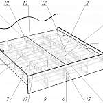 Схема сборки Кровать Купидон BMS