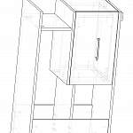 Чертеж Тумба под ТВ Помпеи 5 BMS