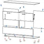 Схема сборки Тумба для белья Минор 1 BMS