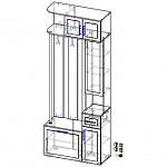Прихожая Ева-16 BMS